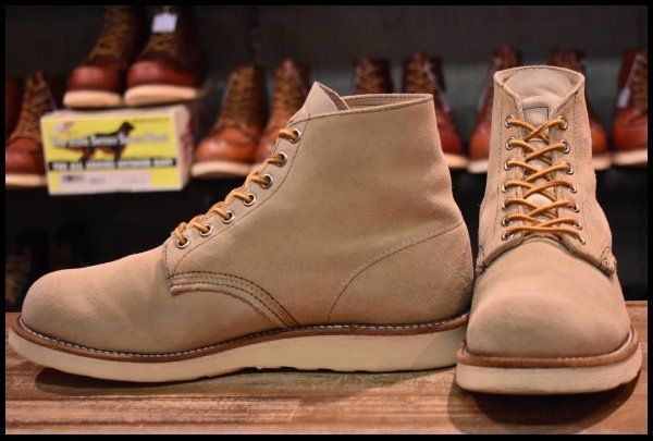 【9D 良品 07年】レッドウィング 8167 スエード アイリッシュセッター ホーソーンアビレーン プレーントゥ ブーツ redwing HOPESMORE【EE133】