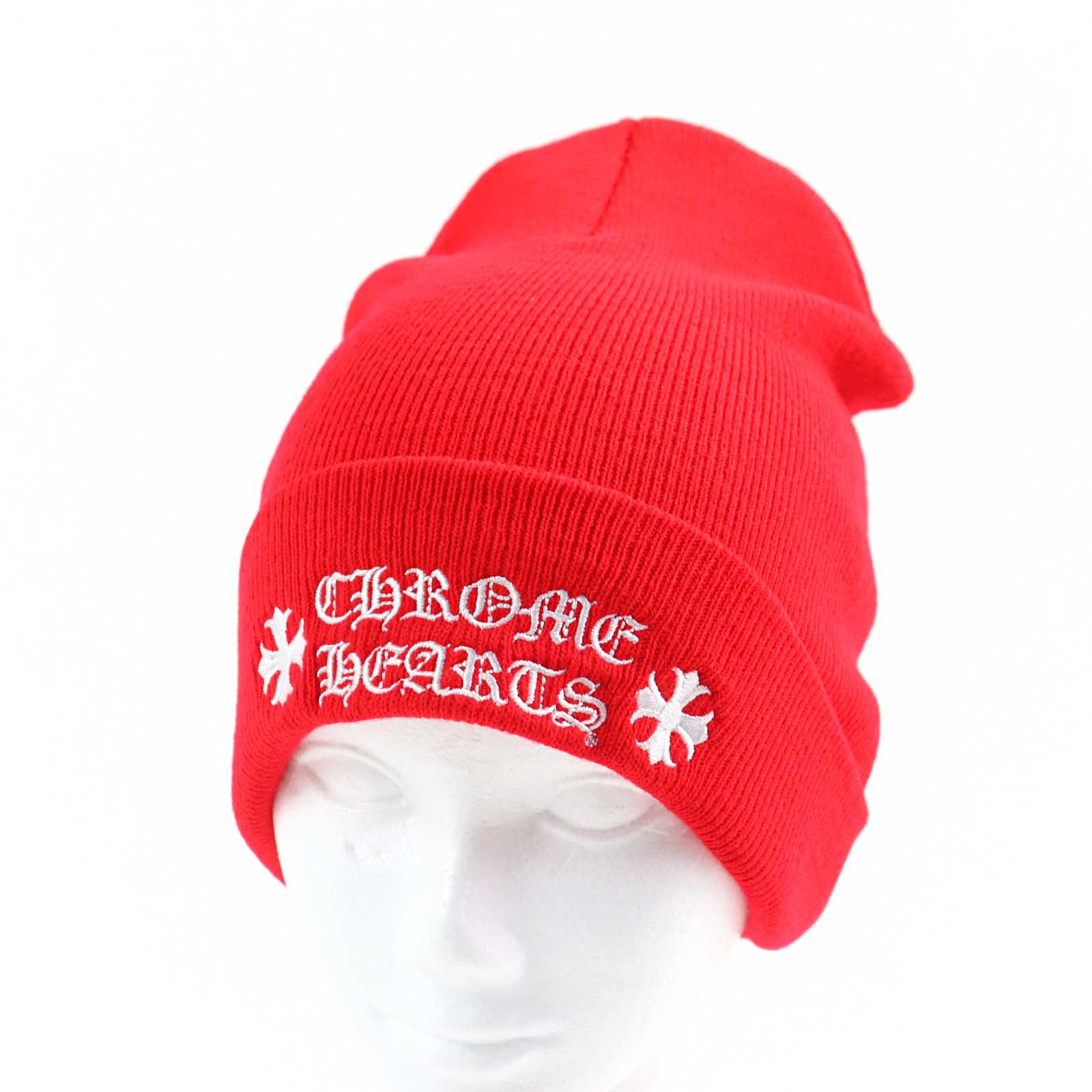 極美品○CHROME HEARTS クロムハーツ 304053702 WATCH CAP ワッチ 