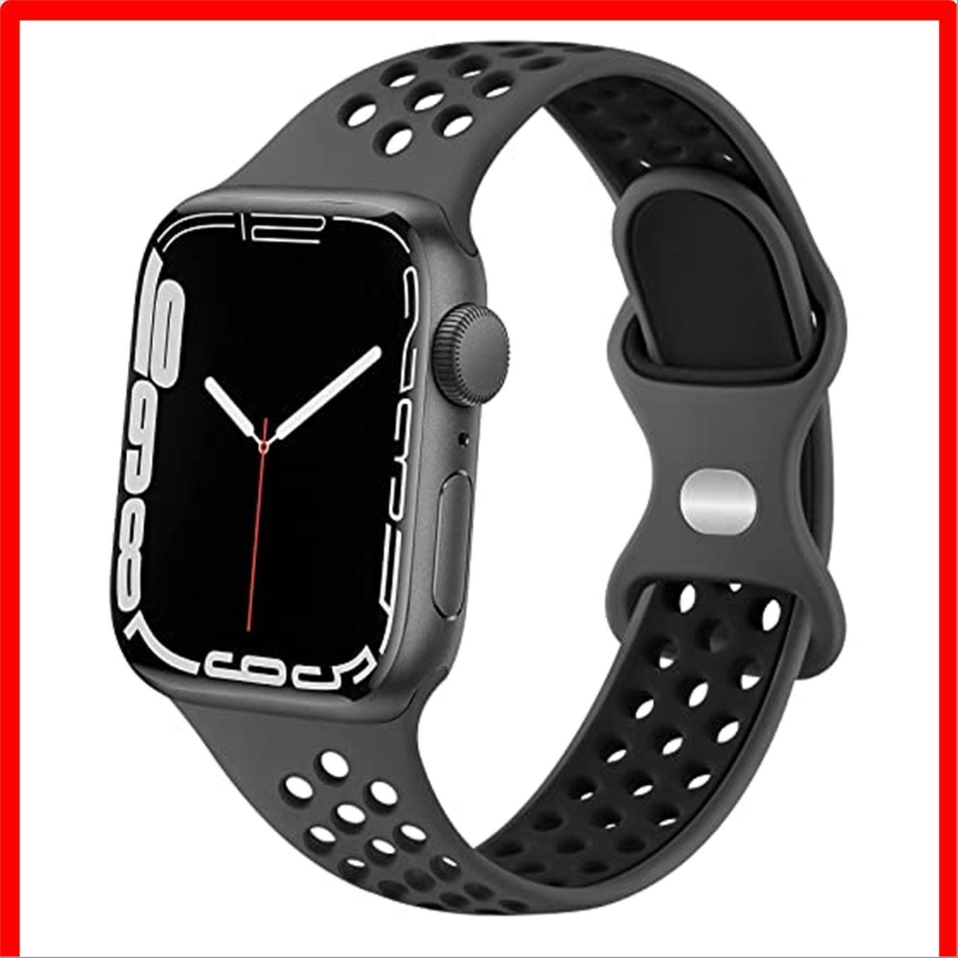 爆買い新作 アップルウォッチ バンド ベルト apple watch 38 40mm 兼用 apple watch シリコンバンド ブラック 匿名発送