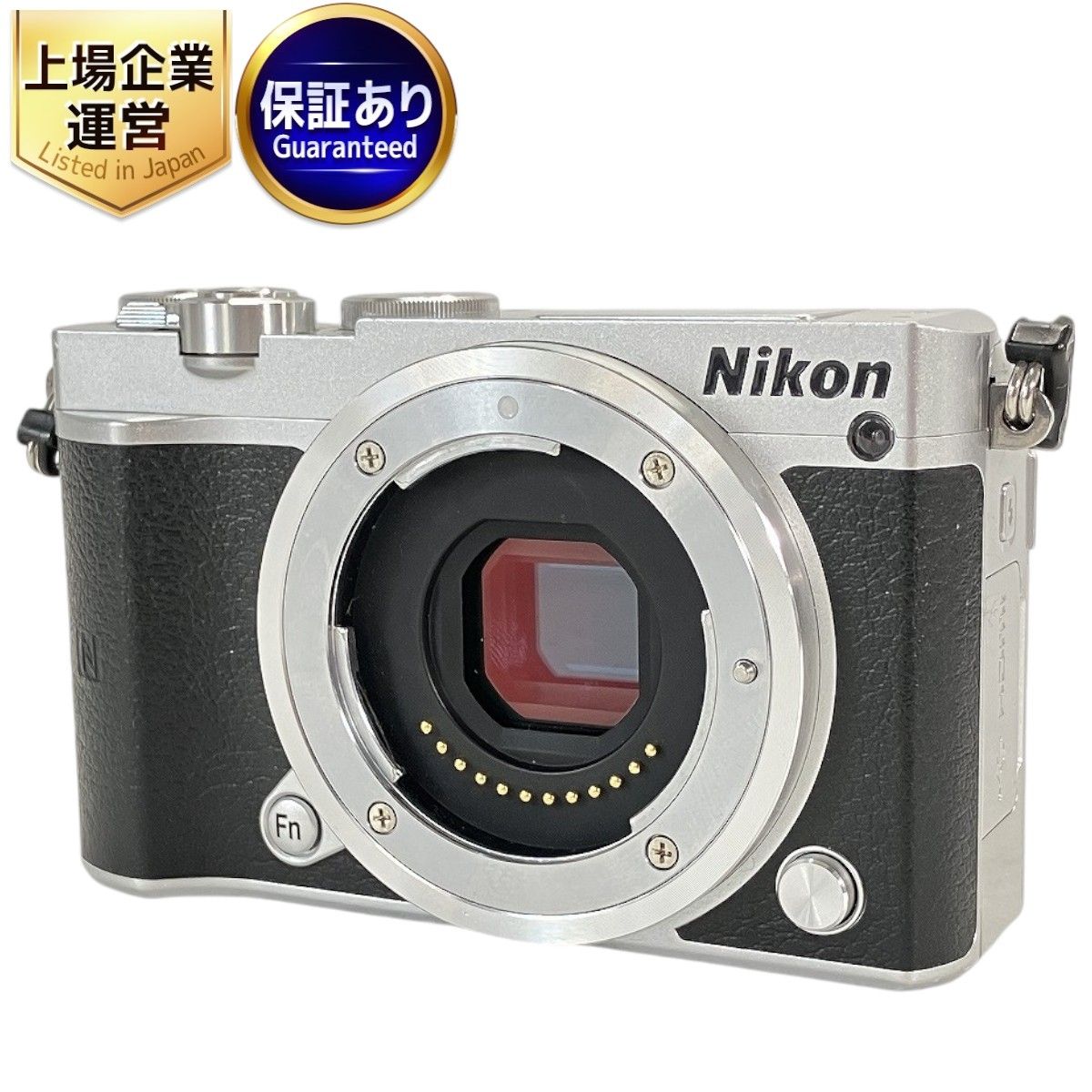 Nikon 1 J5 ミラーレス カメラ ボディ シルバー ニコン 中古 W9417971 - メルカリ