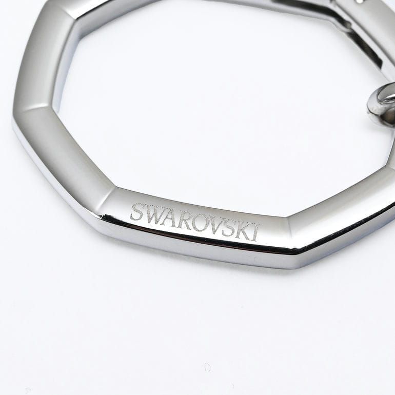 スワロフスキー SWAROVSKI キーリング キーホルダー ルーセント オーバルカット レディース ブルー 5666644 バッグチャーム NEXPOTALLINN_EU