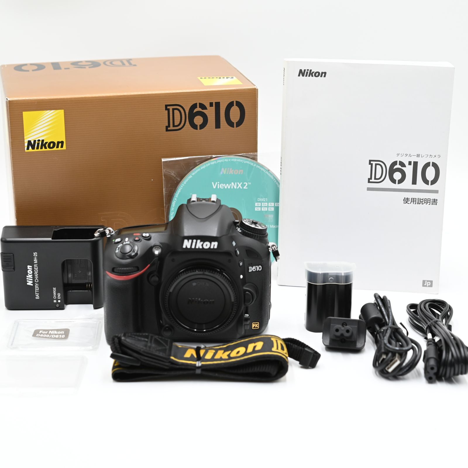 新品級】Nikon デジタル一眼レフカメラ D610 ボディー #643 メルカリ