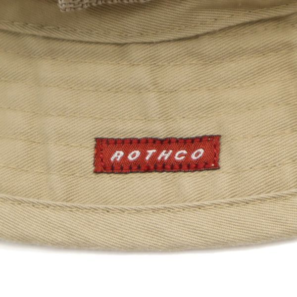 ロスコ ブーニーハット サファリハット 7.5 ベージュ ROTHCO 帽子 メンズ 古着 R221002