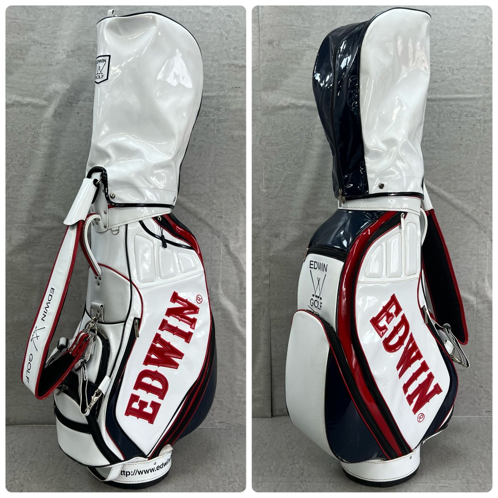 楽天市場】エドウィン ゴルフ EDWIN GOLF キャディバッグ EDWIN