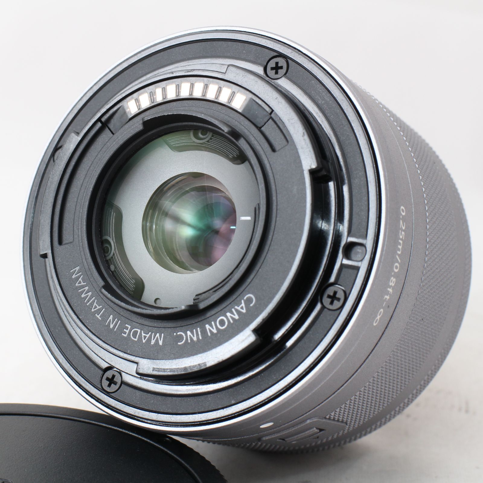 ☆美品☆ Canon 標準ズームレンズ EF-M15-45mm F3.5-6.3IS STM (シルバー) ミラーレス一眼対応 EF-M15- 45ISSTMSL #2384 - メルカリ