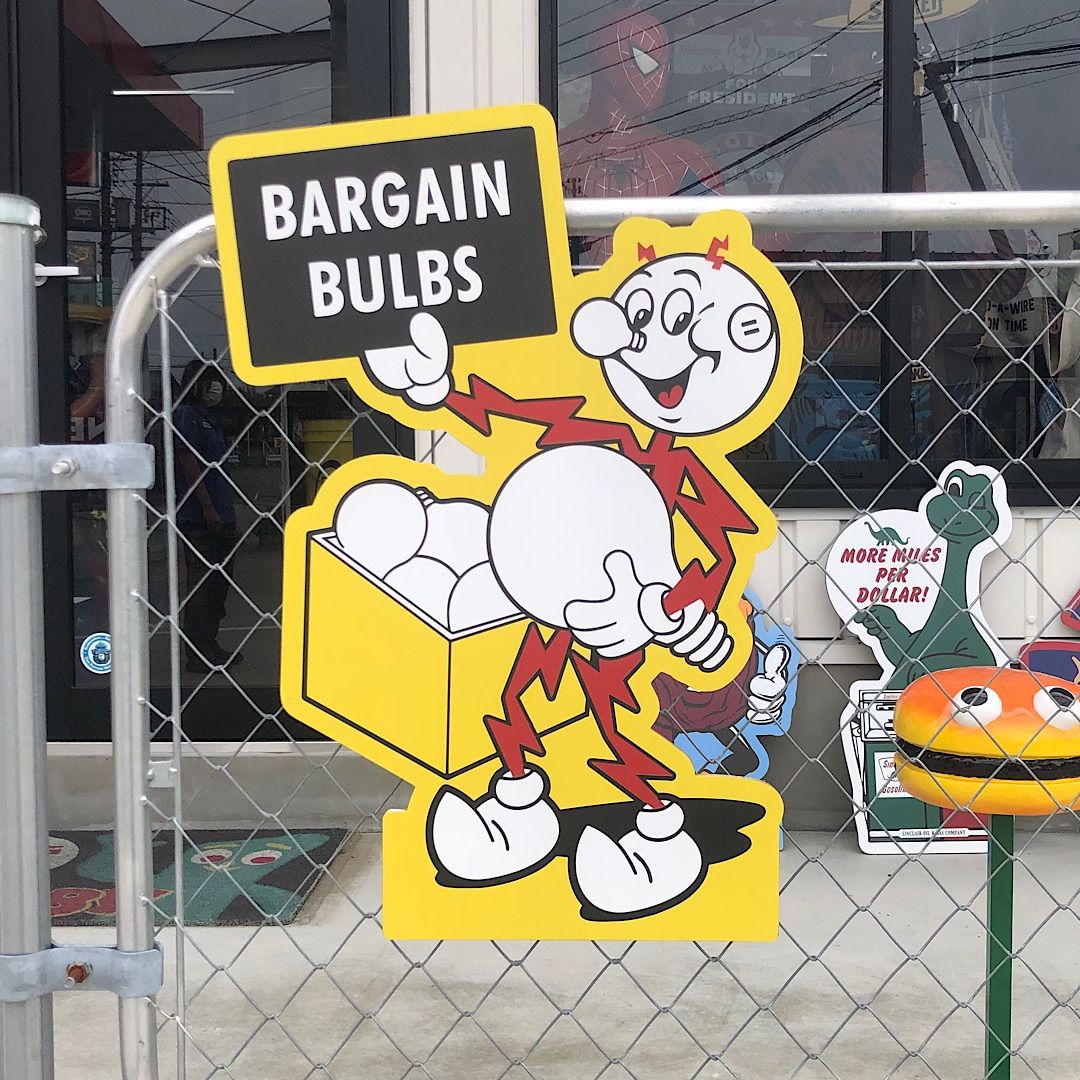 Promotional Wood Sign Board FEPC レディキロワット 木製看板 アメリカン雑貨