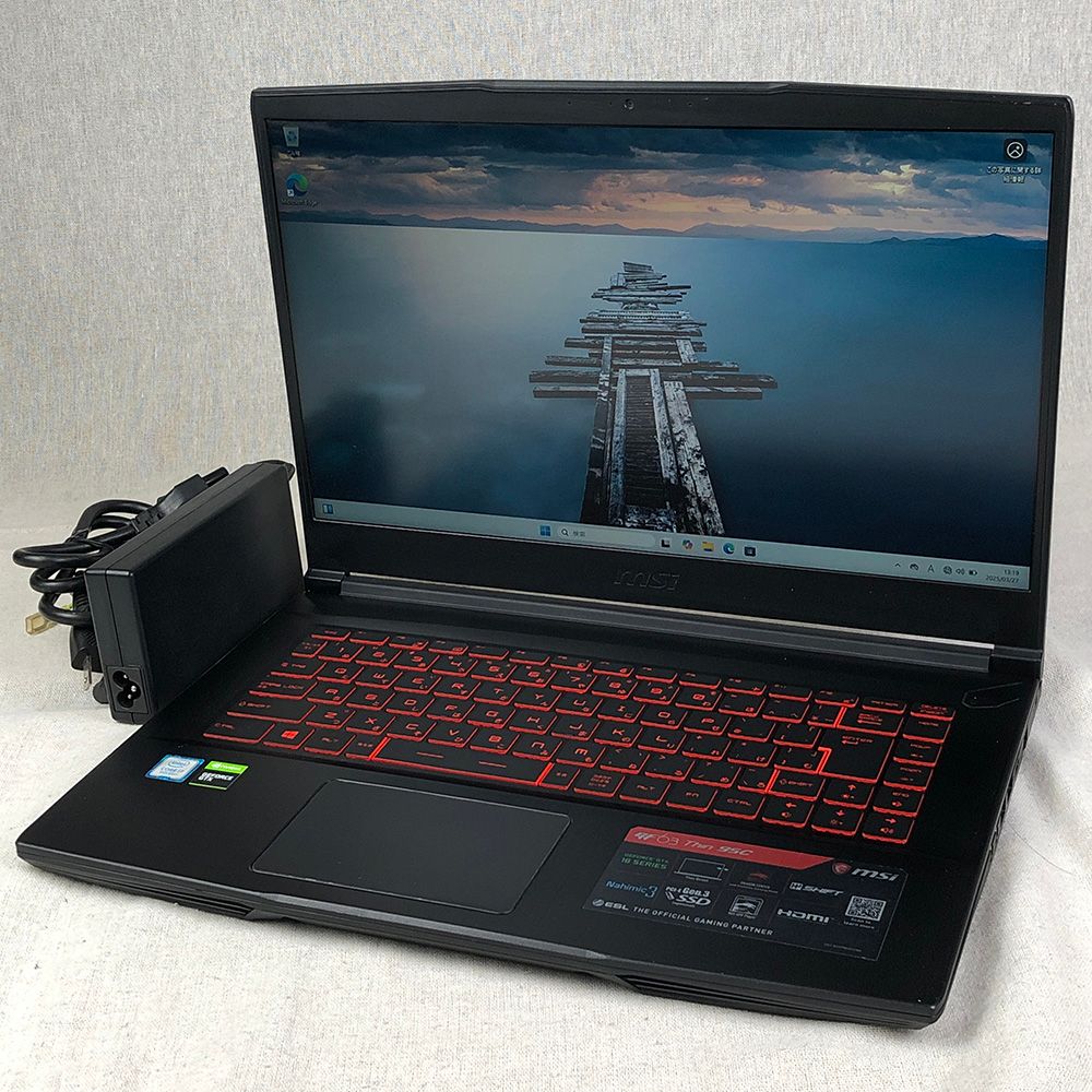 中古】MSI (エムエスアイ) ゲーミングノートPC GF63-9SC-082JP [Core