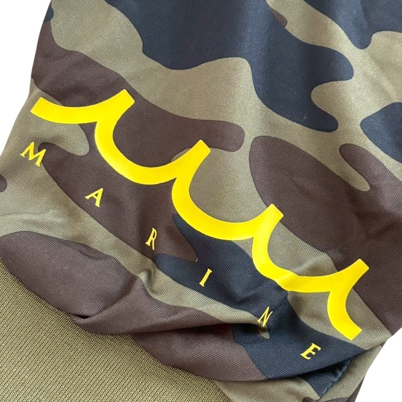 未使用 Muta marine マータマリン クロップドパンツ 緑 紺 迷彩 8