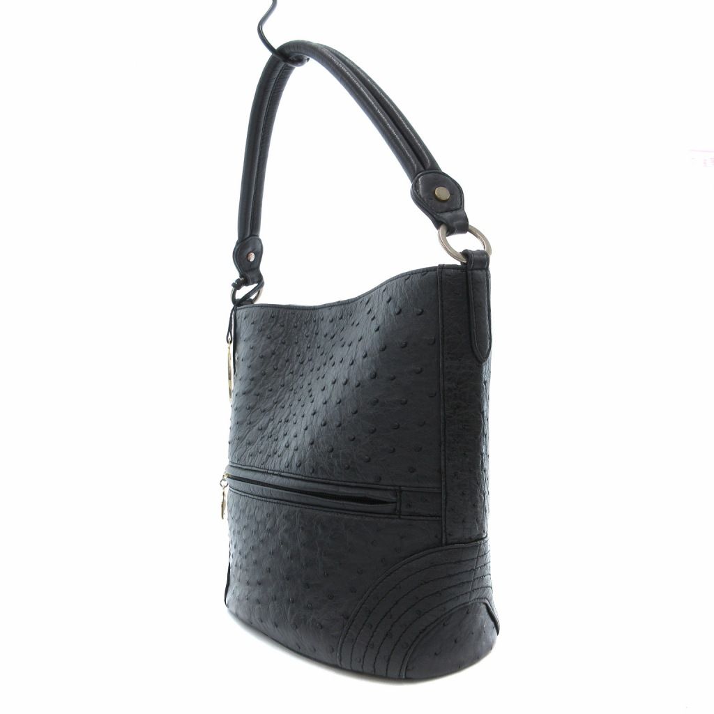 【美品✨】ボーグラン JRA オーストリッチ ワンショルダーバッグ ブラウン系 ボーグラン BEAUGRAND JRA オーストリッチ ハンドバッグ ワン