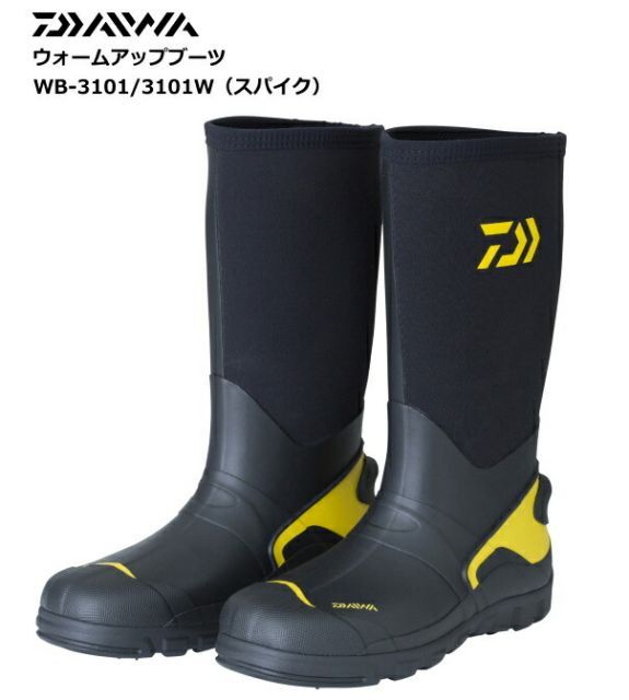 ダイワ ウォームアップブーツ WB-3101W ワイド スパイク M/25.5cm   / daiwa / 釣具