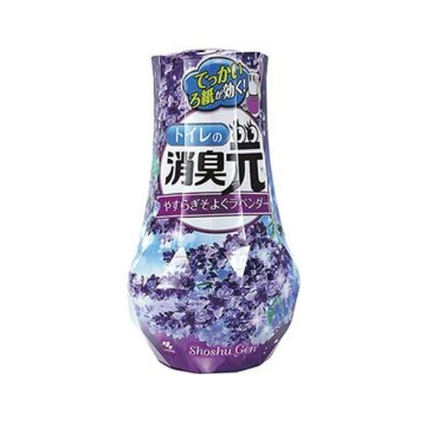 まとめ 小林製薬 トイレの消臭元やすらぎそよぐラベンダー 400ml 1セット 3個 ×10セット