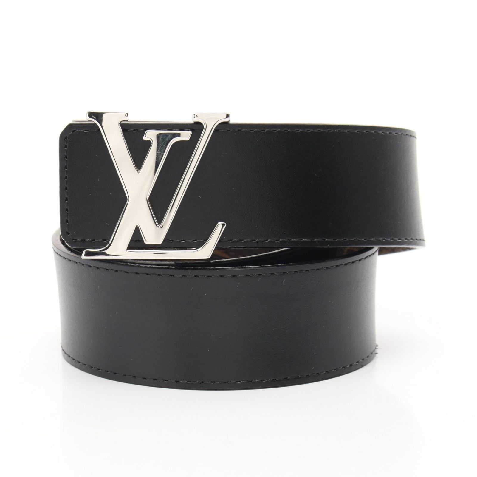 ルイ・ヴィトン LOUIS VUITTON ベルト サンチュール LVイニシアル 40MM