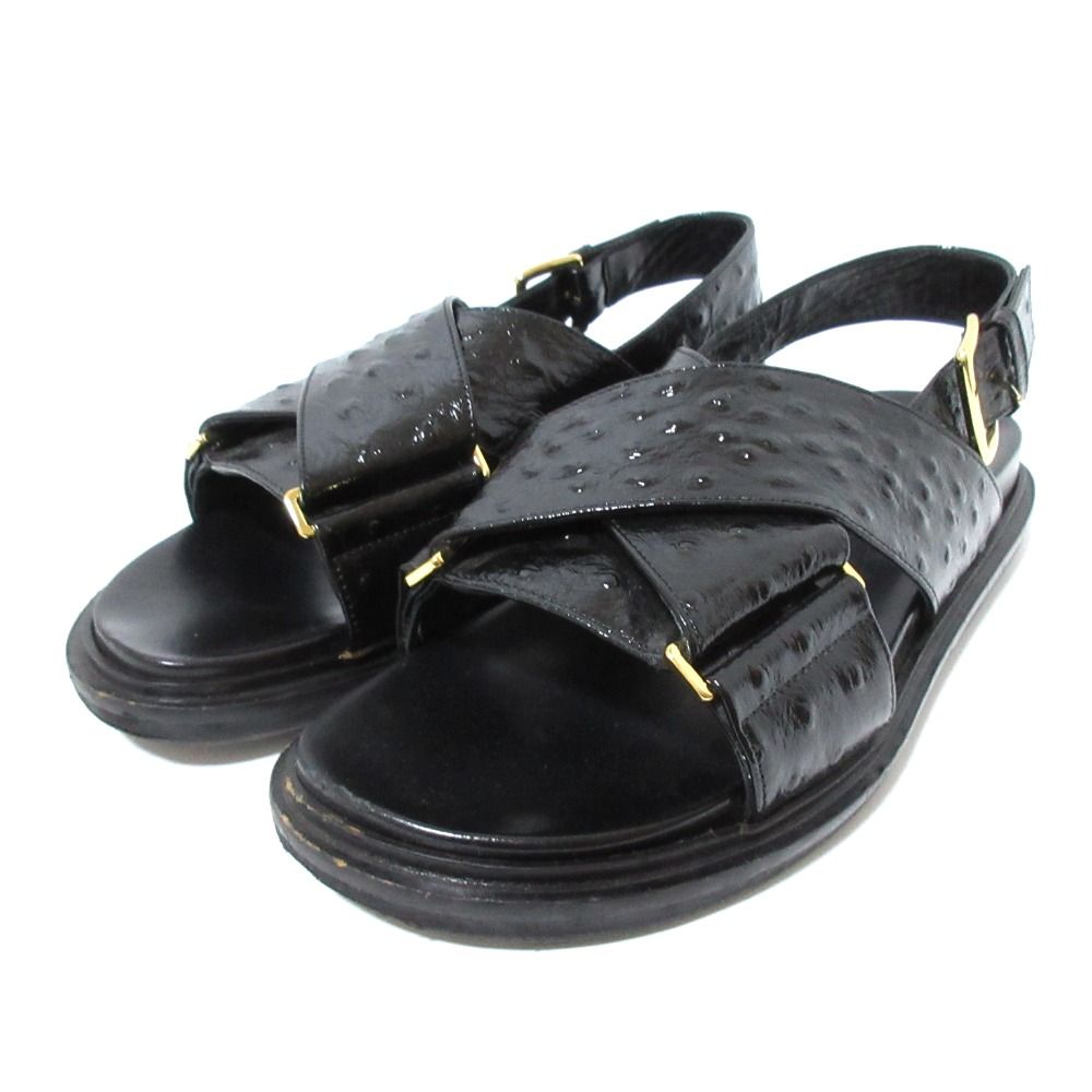 値下げしました！MARNI マルニ フリンジレザーサンダル マルニ