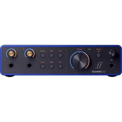 モデル Focusrite Scarlett 2i2 Anniversary Edition 4th Gen オーディオ インターフェイス フォーカスライト DTM