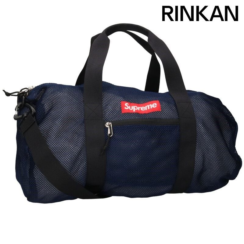 シュプリーム  16SS  Mesh Duffle Bag ボックスロゴメッシュボストンバッグ メンズ