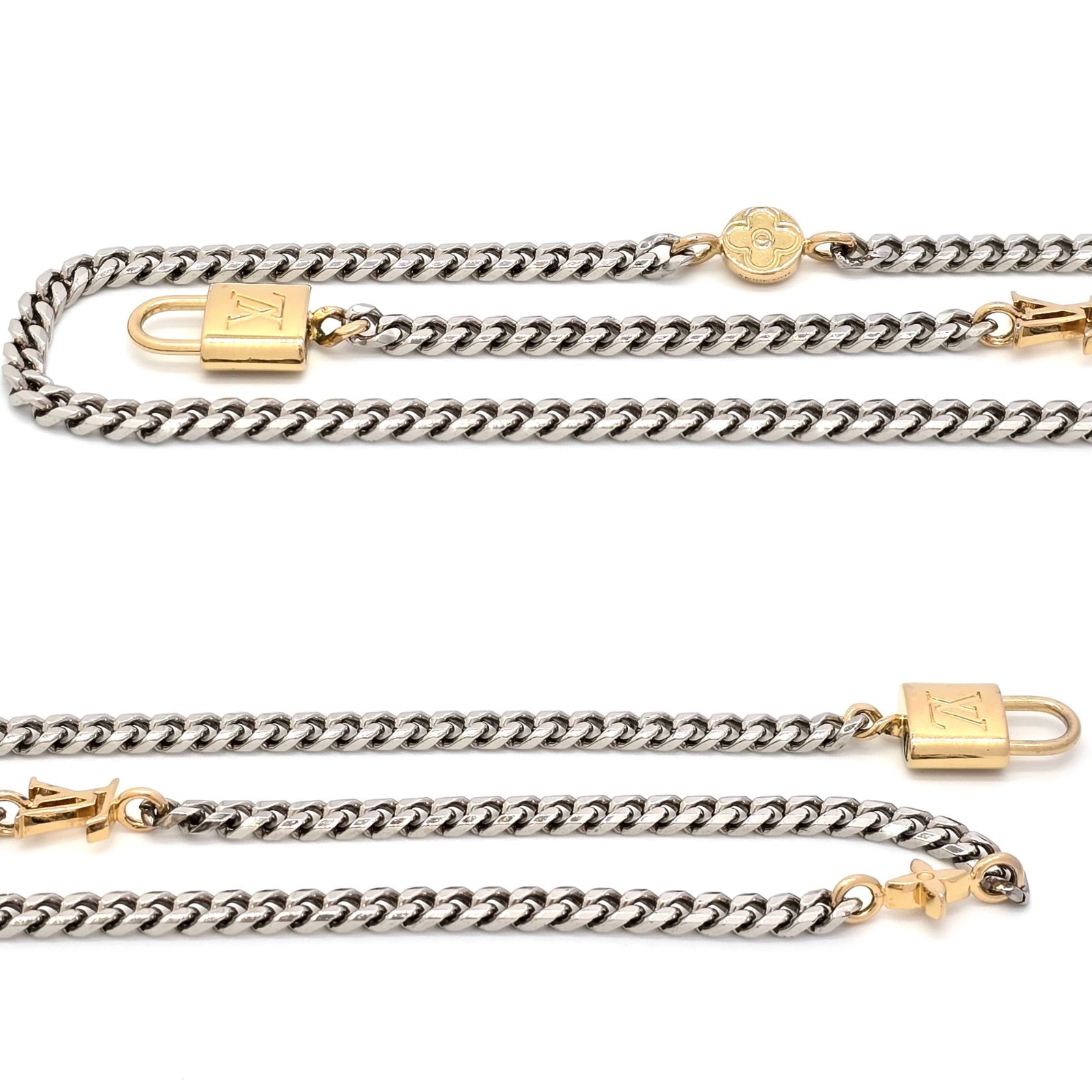 LOUIS VUITTON M00347 グラスチェーン　ネックレス 楽天市場】【中古】 LOUIS VUITTON ルイ・ヴィトン ネックレス