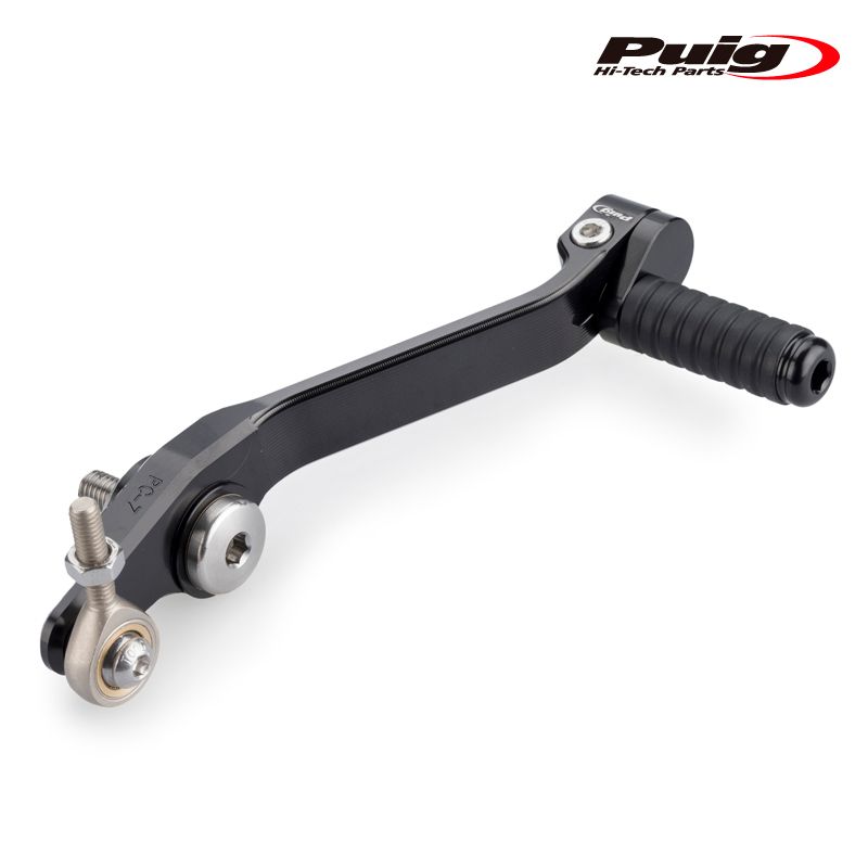 Puig 22230N ADJUSTABLE GEAR SHIFT PEDAL BLACK YAMAHA MT-09 24-25 MT-09SP 24-25 プーチ アジャスタブルシフトペダル