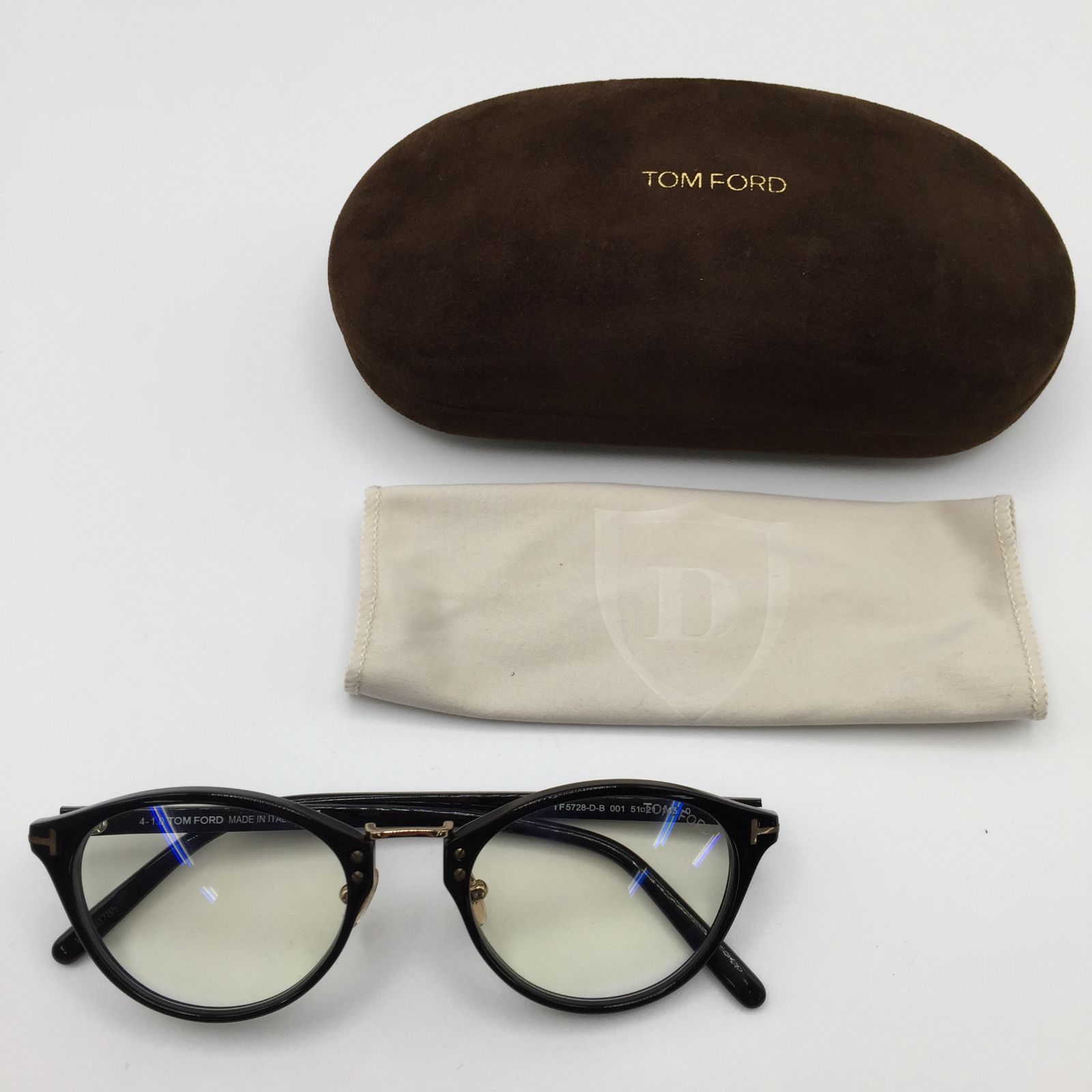 TOM FORD トムフォード ボストンコンビネーションフレーム サングラス ブラック TF5728-D-8 001 51□21 145 - メルカリ