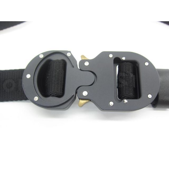 DIOR×ALYX レザーベルト 85 ローラーコースターバックル