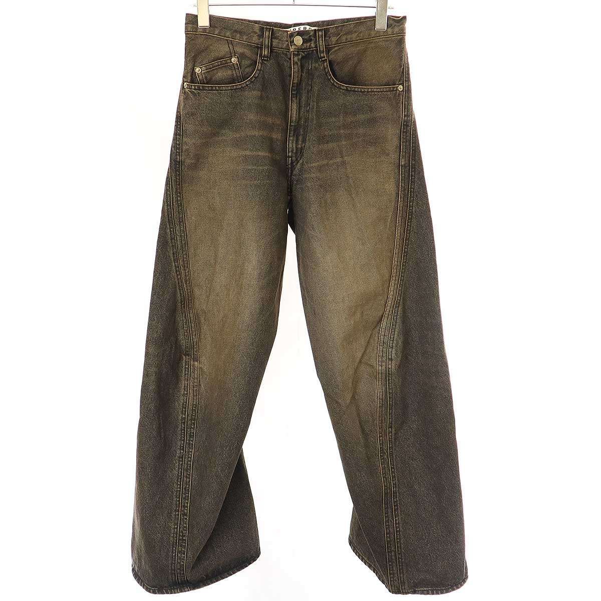 NVRFRGT ネバーフォーゲット 24AW 3D TWISTED WIDE LEG JEANS  