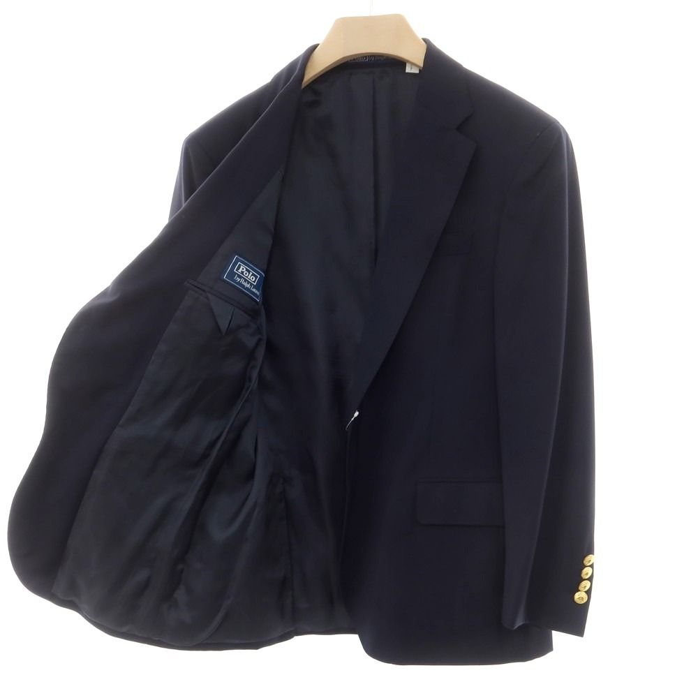 中古】ポロ ラルフローレン Polo Ralph Lauren ウール 2つボタン
