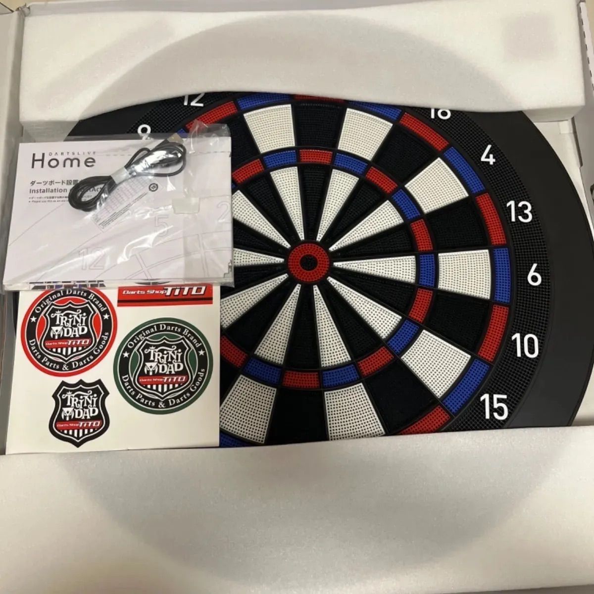 DARTSLIVE Home ダーツライブホーム 家庭用ダーツボード Bluetooth オンライン対戦 DLH-0000 - メルカリ