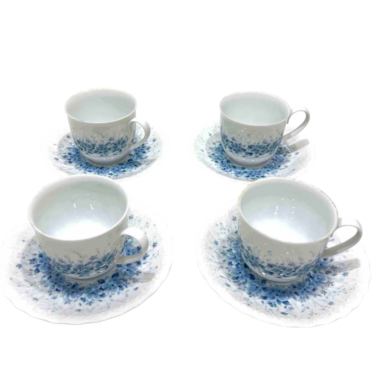 HOYA ホヤ コーヒーカップ＆ソーサー 4客セット カップ HOYA
