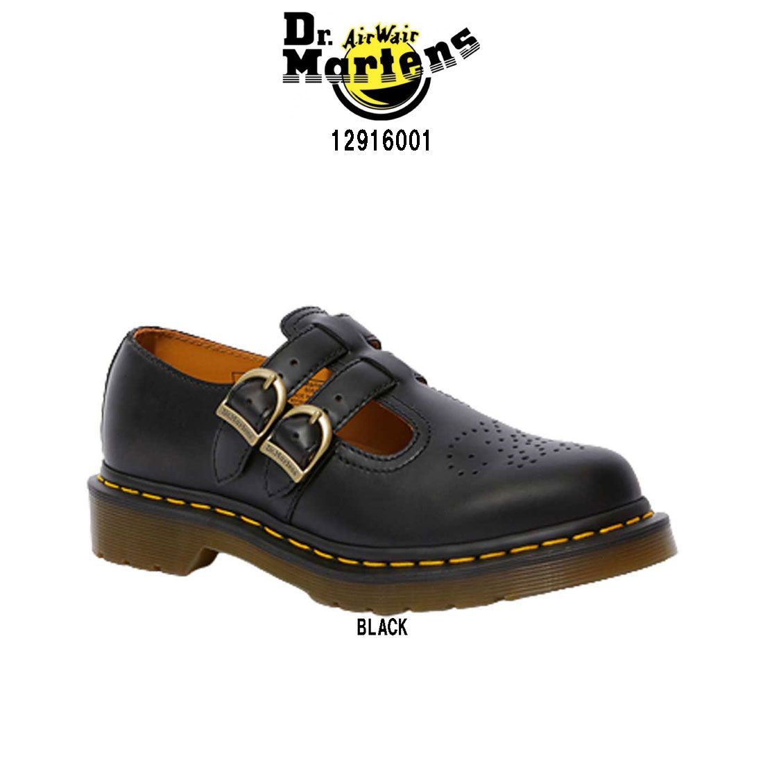 Dr.Martens 8065 MARY JANE 12916001 BLACK - ローファー/革靴