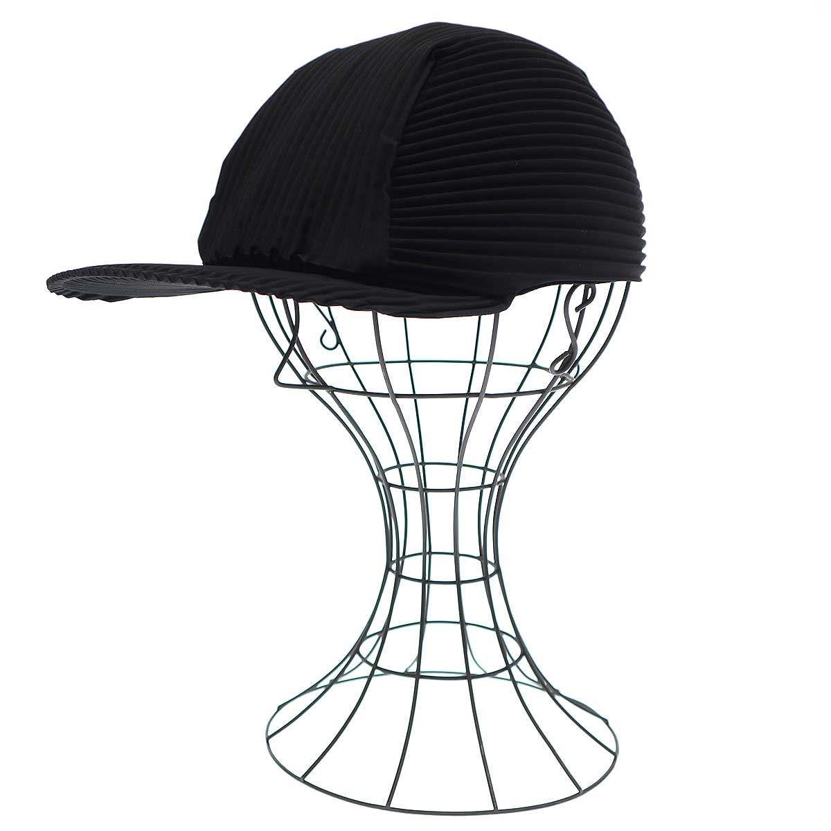 HOMME PLISSE ISSEY MIYAKE オム プリッセ イッセイ ミヤケ 25SS PLEATS CAP プリーツキャップ HP51AA405 ブラック F
