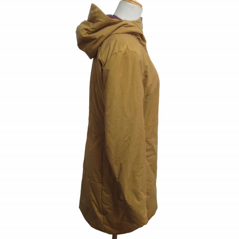 アークテリクス ARC TERYX 中綿コート フーデットジャケット ブルゾン 14589 マスタード色 黄系 Mサイズ 0514 STK