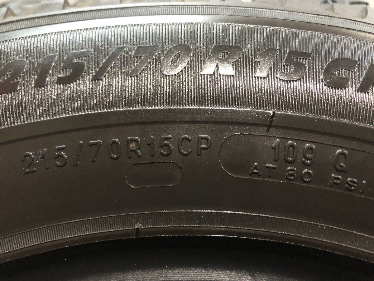 MICHELIN AGILIS CAMPING 215/70R15CP 109Q 15インチ 4本 20年製 