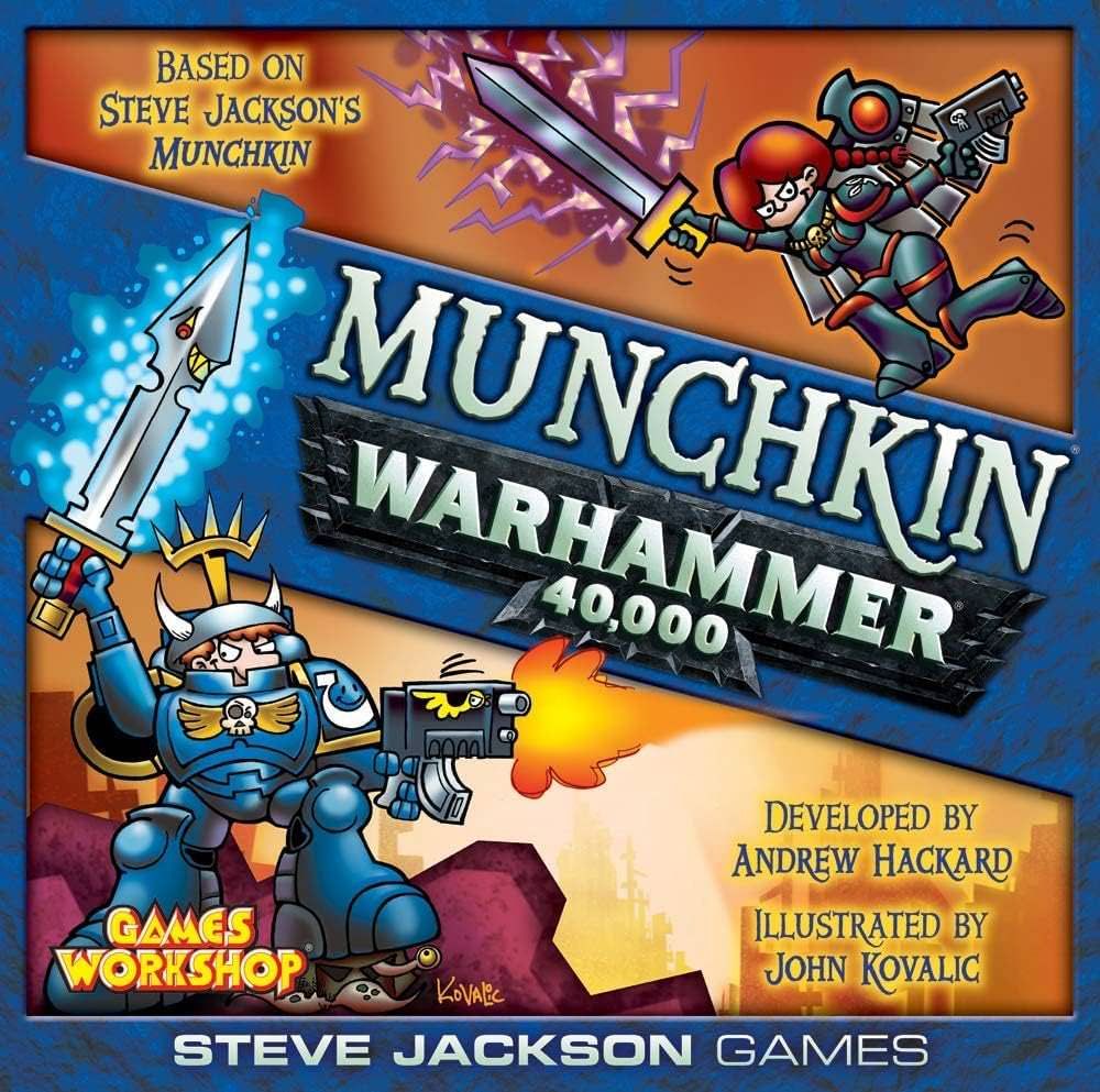 Steve Jackson Games Munchkin Warhammer 40000 Game 英語版 日本語説明書なし