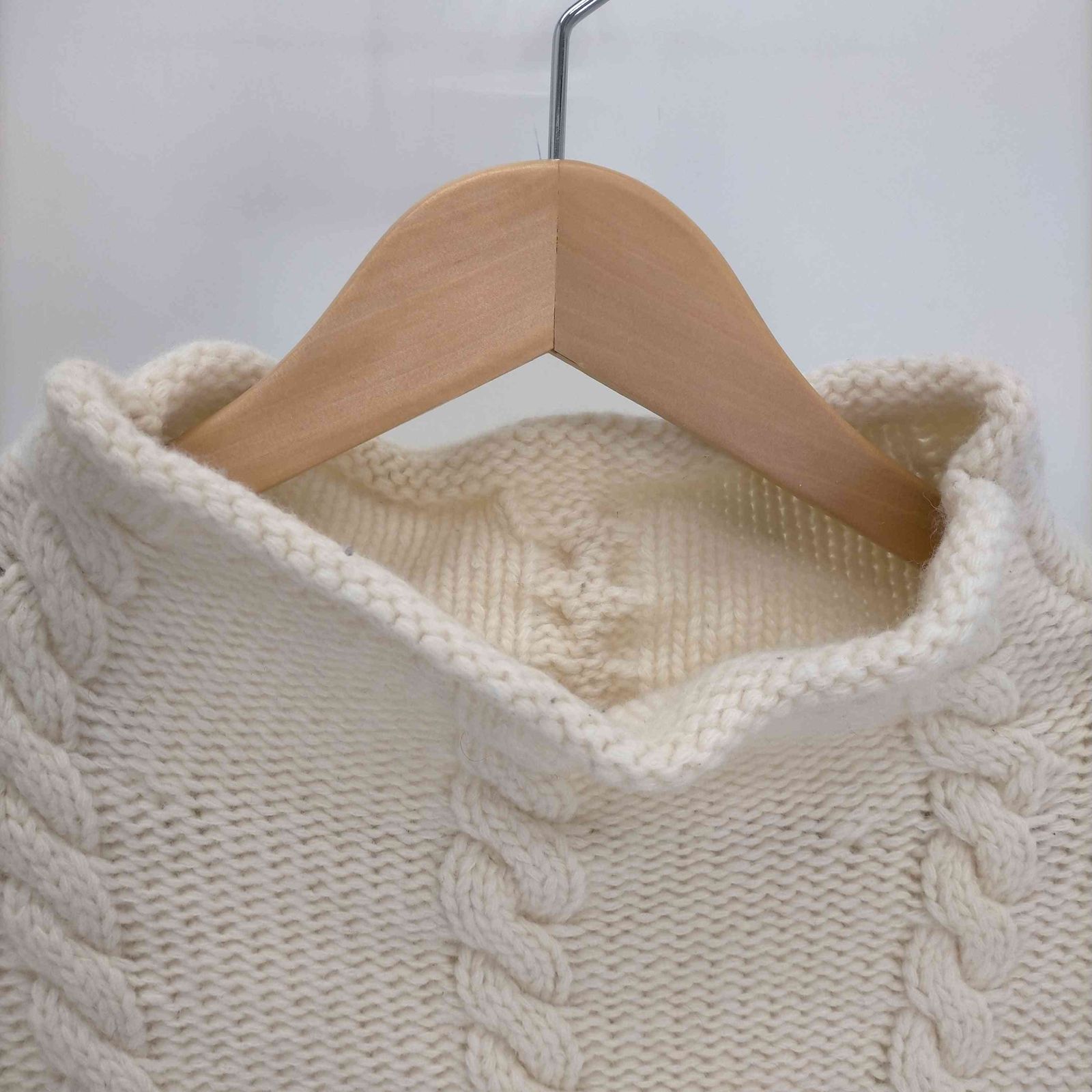 イエナ IENA 18AW ケーブル ボトルネック プルオーバーニット  