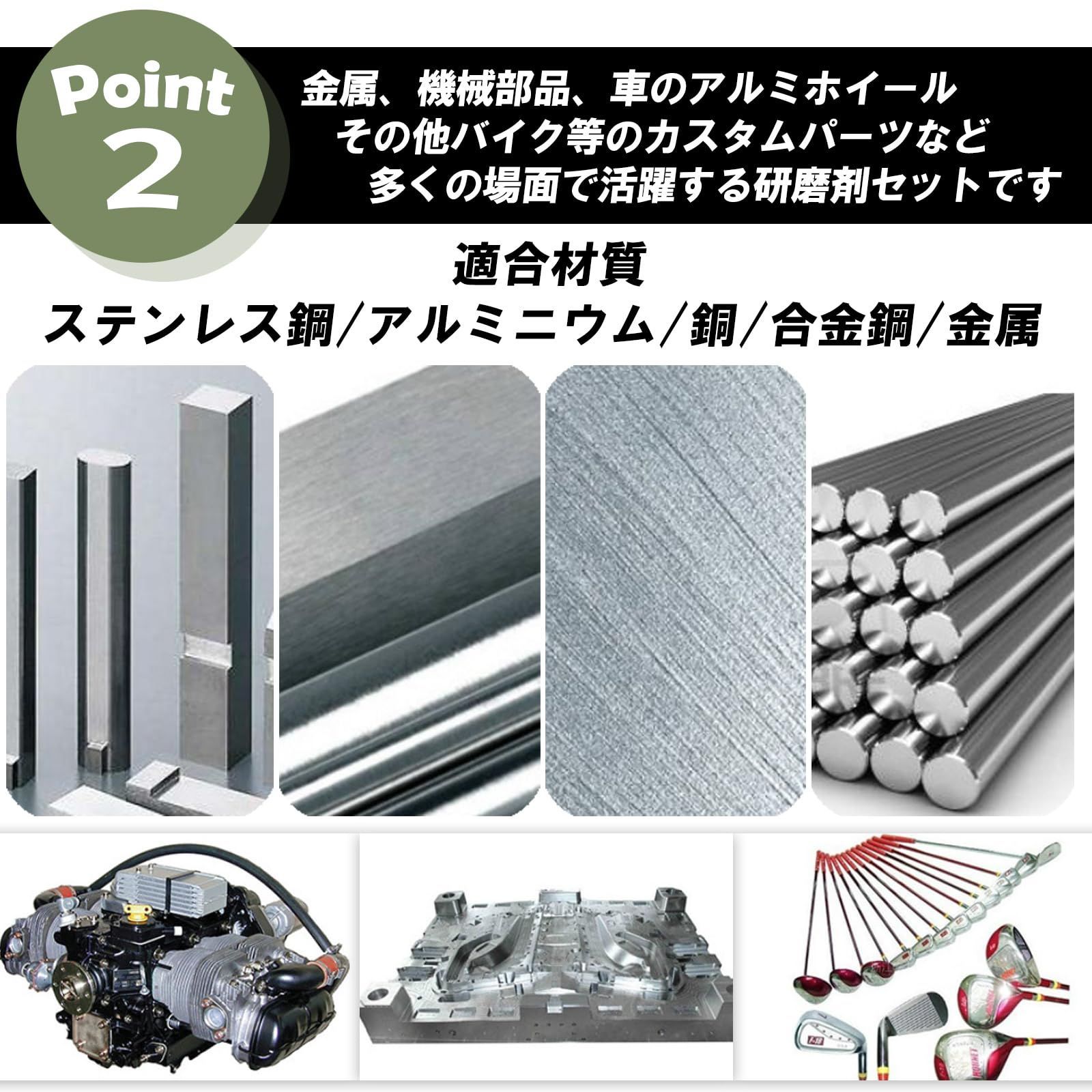 赤棒 青棒 ステンレス磨き 白棒 研磨剤 ポリッシュ 金属磨き フェルト 鏡面磨き グラインダー バフ コンパウンド Wish 70g Tochi -  メルカリ