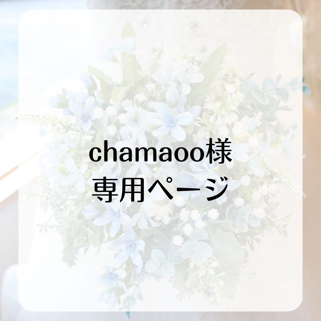 chamaoo様　専用ページ