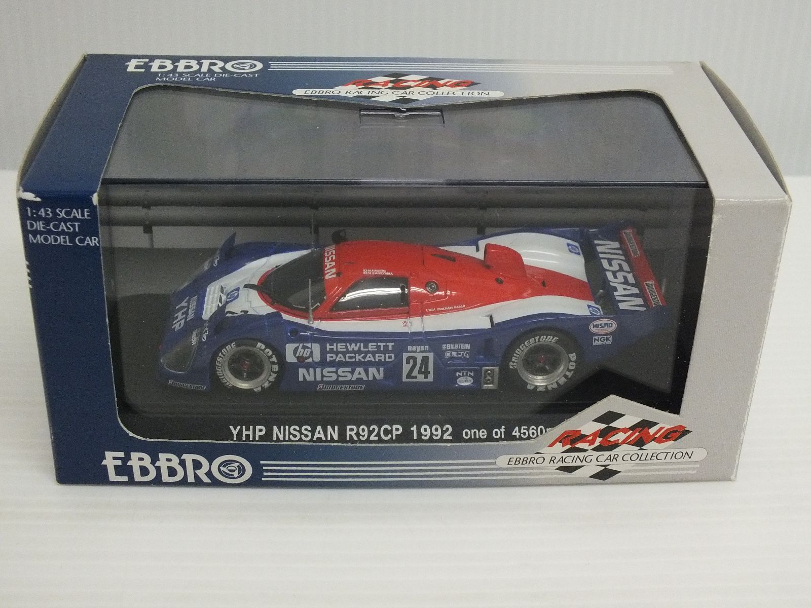 ミニカー EBBRO YHP NISSAN R92CP 1/43 Yahoo!オークション - EBBRO 1/43 YHP 日産 R92CP 1992 エブロ