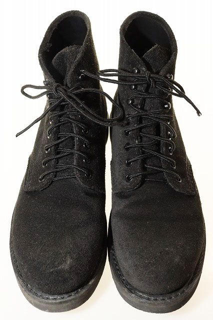 新製品 レッドウィング REDWING 1989 6-INCH CLASSIC ROUND US8 26cm Dワイズ 6インチ クラシックラウンド スエード レースアップ ブーツ ブラック ブランド古着ベクトル ▲ 250923 没入感のある