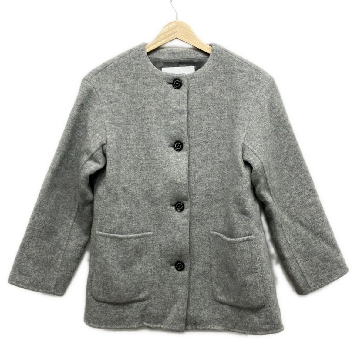 MACKINTOSH PHILOSOPHY マッキントッシュフィロソフィー コート サイズ34 M レディース - グレー 長袖|ショート丈|秋|冬