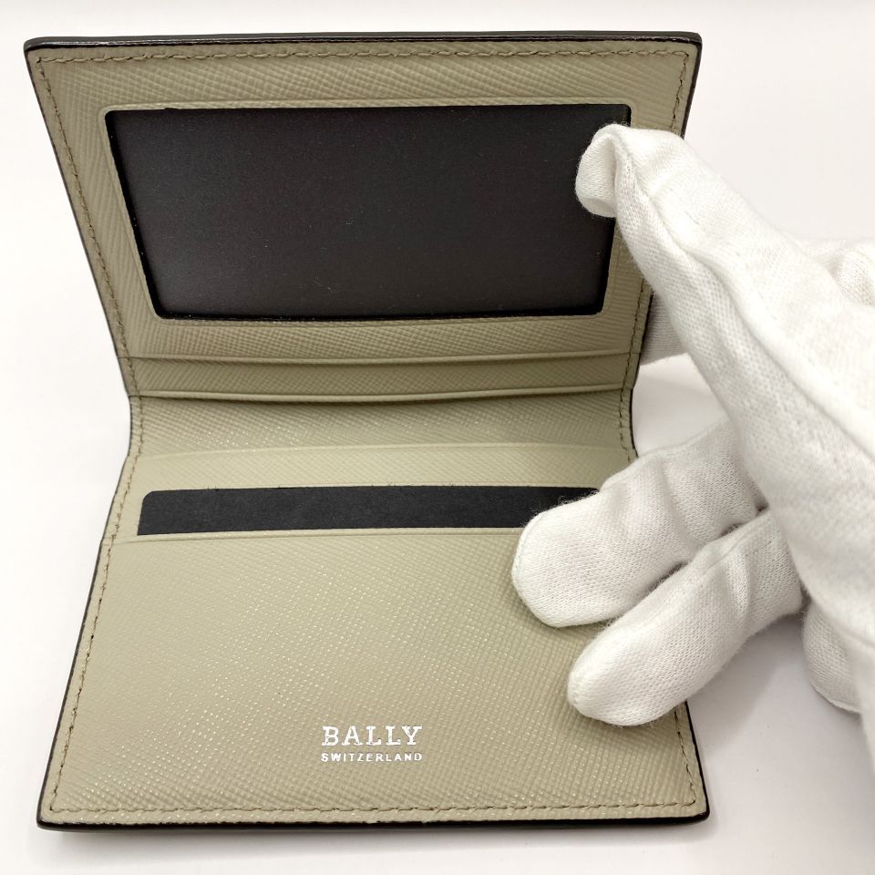 新品】BALLY バリー カードケースパスケース 定期入れ レザー SALDER.S