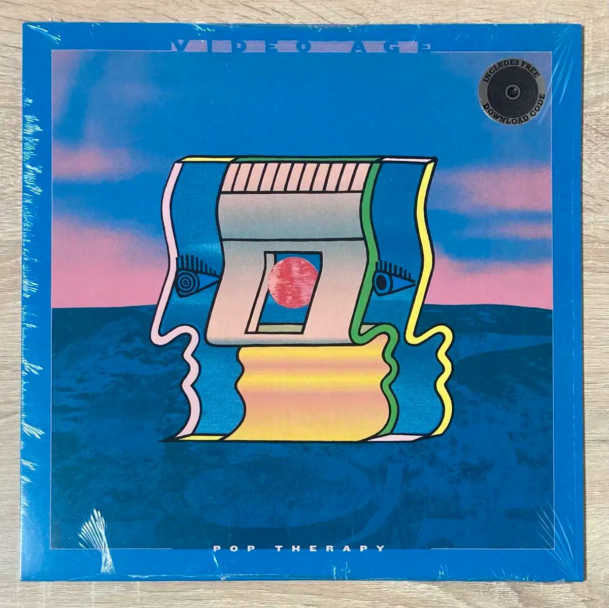 ビデオ 年齢 Video Age LP ブルーカラー 版