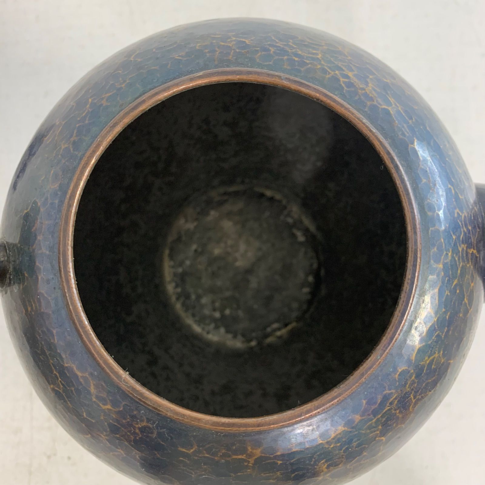  玉川堂 紫銅茶器揃 玉子形鎚肌 銅製水注 鎚起銅器 伝統工芸 無形文化財 アンティーク 銅製 煎茶道具 茶道 お点前セット 日本茶用品 茶器