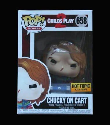 チャッキー フィギュア カート Child's Play2 CHUCKY POP MOVIE Hot Topic 限定! チャイルドプレイ TOY