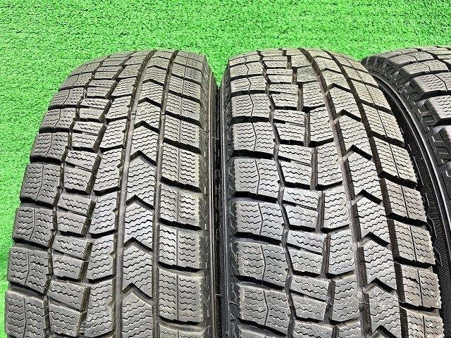 DUNLOP スタッドレス ダンロップ ウィンターマックスWM02 165 70R14 4本 7ミリ