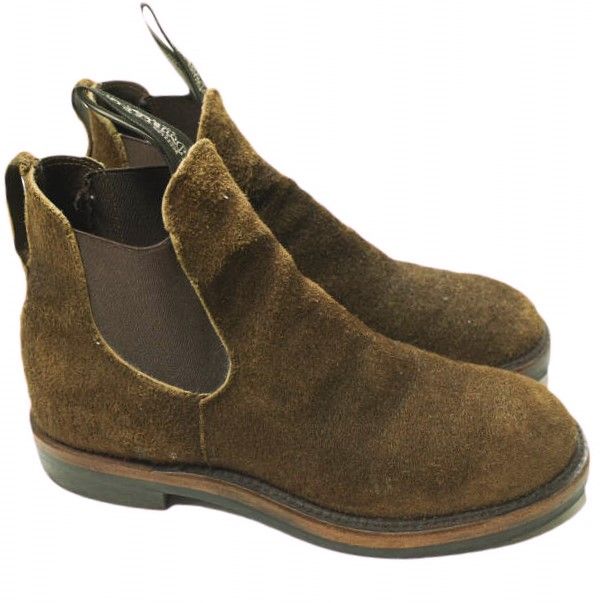 RRL ダブルアールエル Roughout Suede Congress Boot ラフアウト
