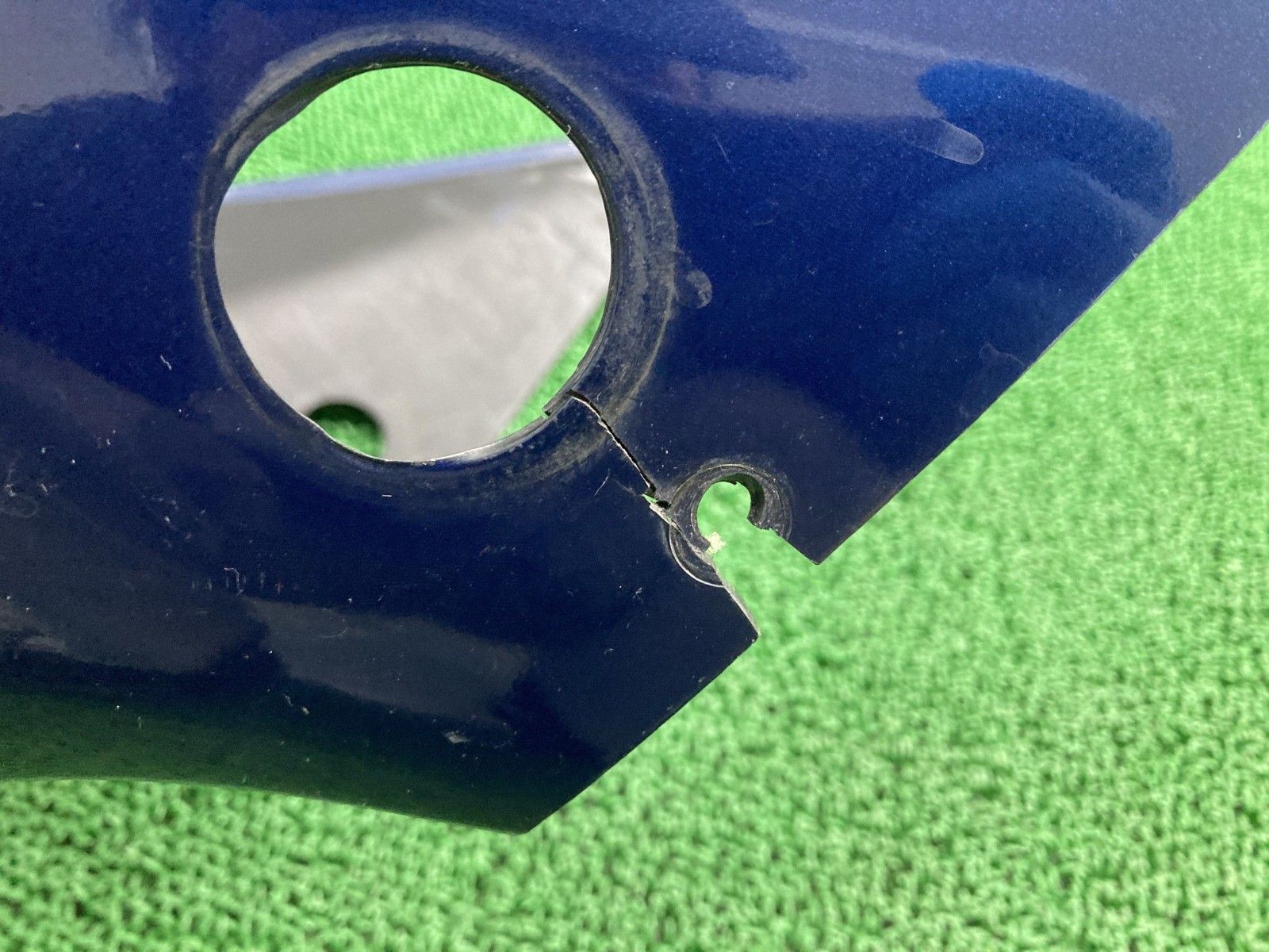 FZ400R アッパーカウル 紺 46X ヤマハ 純正 バイク 部品 当時物 修復素材に コケキズ無し 品薄 品 車検 Genuine Sp