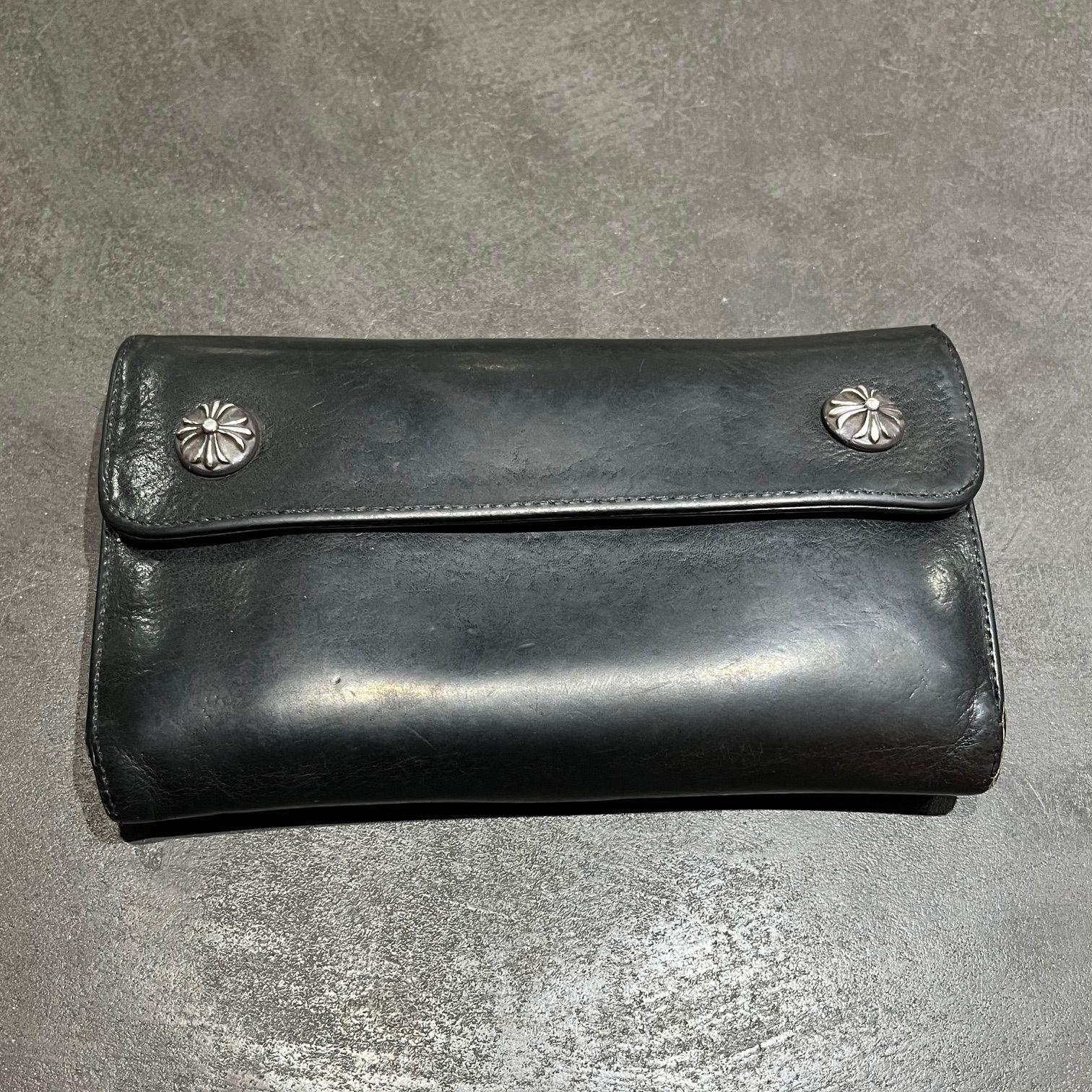CHROME HEARTS WAVE 長財布 ウェーブウォレット クロムハーツ 66843A