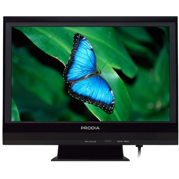 ♥ PRODIA 16インチ 液晶テレビ PRD-LA103-16B ブラック 映像機器 プロディア |514180
