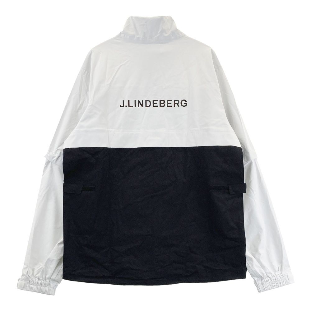 サイズ L J.LINDEBERG ジェイリンドバーグ 083-76511 2WY レインウェア セットアップ ホワイト系 240101535681 ゴルフウェア メンズ ストスト