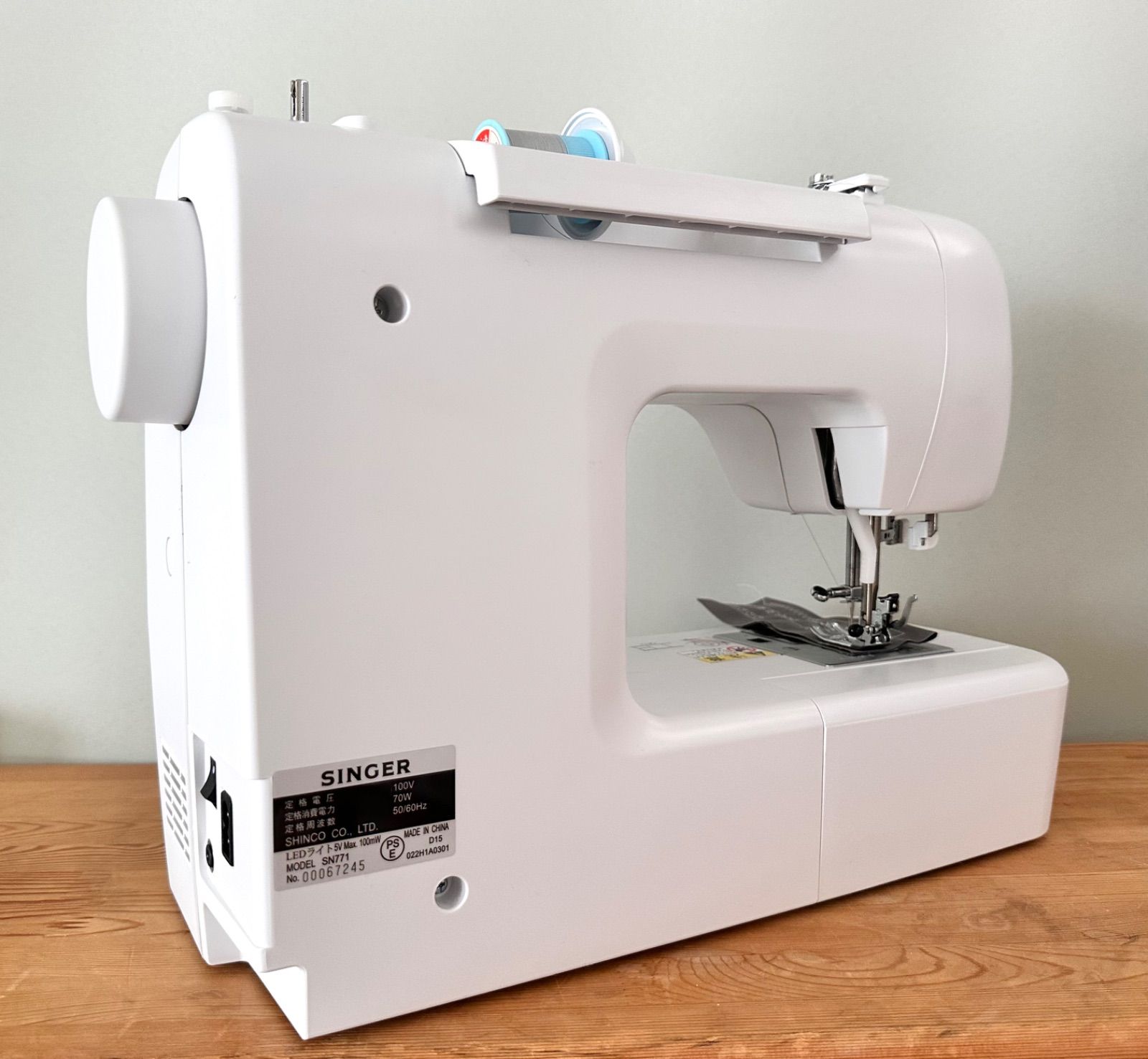 シンガー コンピューターミシン SN 771 【美品】 - メルカリ