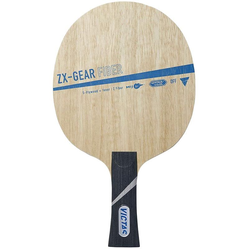 ヴィクタス(VICTAS) 卓球 ラケット ZX-GEAR FIBER シェークハンド 攻撃